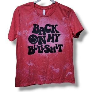 Back On My BS tee, Women small